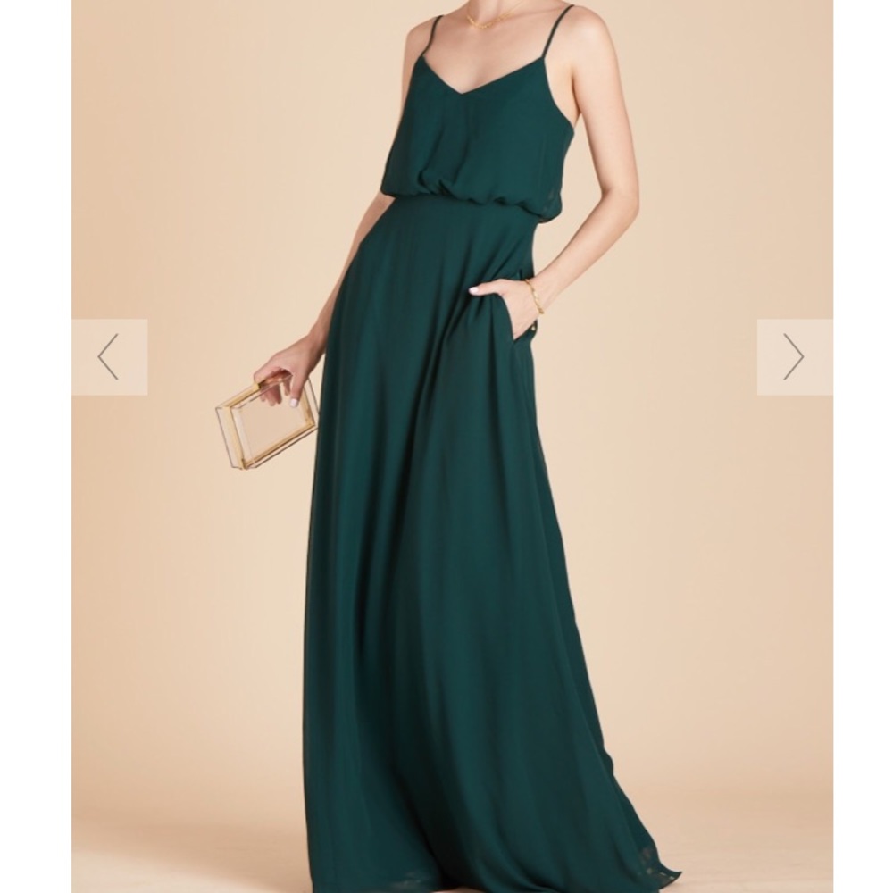 Emerald green Bridesmaid dress
